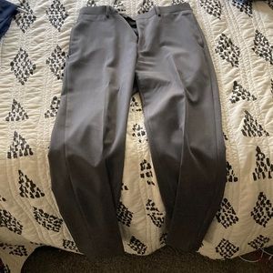 Grey Calvin Klein Slim Dress Pants